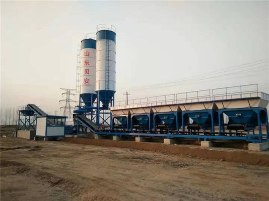 kualitas  Continuous Lime Stabilized Soil Mixing Station Twin Shaft Forced Type WDJ600 pabrik
