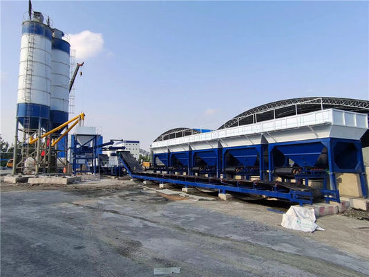 300TPH Sampai 800TPH Stabil Pabrik Pencampur Tanah Pabrik Dan Peralatan Konstruksi Jalan