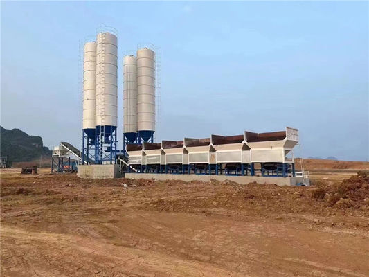 500TPH Continuous Soil Cement Mixing Plant Equipment Untuk Konstruksi Jalan Perkotaan