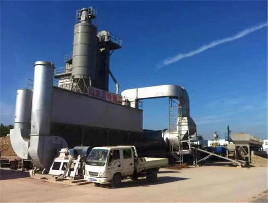 Pabrik Pencampuran Aspal Stasioner Ukuran Sedang 40-400t/H Tipe Intermiten Paksa