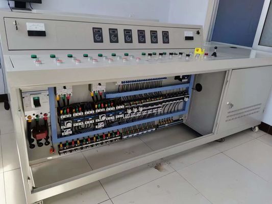 Kabinet Kontrol Bagian Pemasangan Batching Plant untuk Stasiun Campuran Tanah yang Stabil